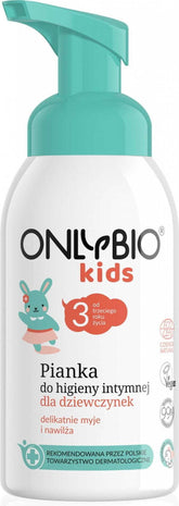 Bọt vệ sinh vùng kín cho bé gái từ 3 tuổi eco 300 ml - CHỈ HỮU CƠ